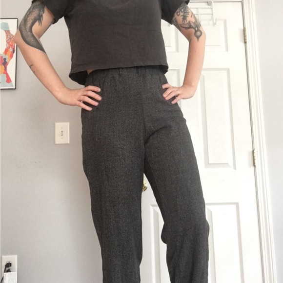 (3/$30) Unique Grey Pants 🖤 - Picture 2 of 6